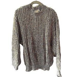 Dina Franceschi Dead-stock 80s Statement Sleeve Wool Blend Breathable Sweater S